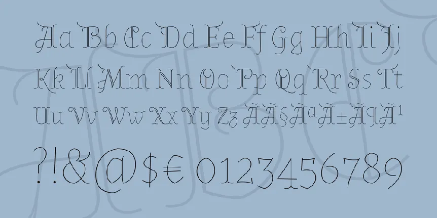 Almendra Display font