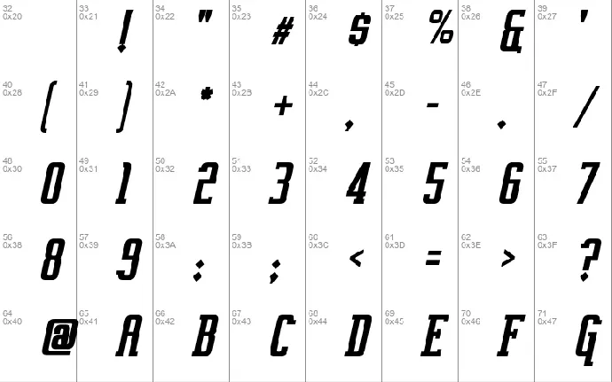 Vahika font