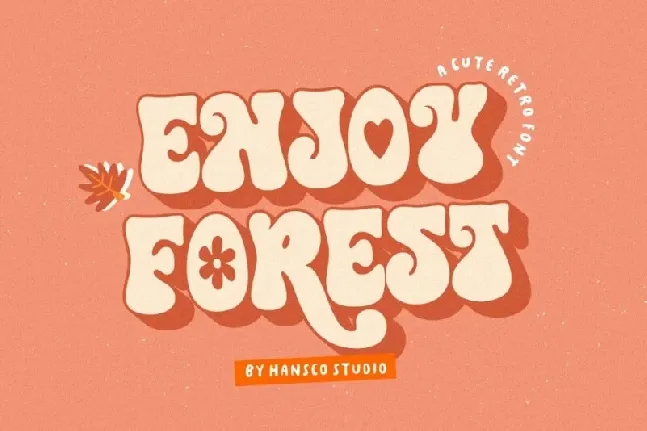 Enjoy Forest font