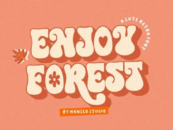 Enjoy Forest font