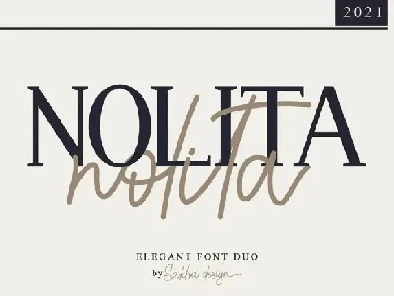 Nolita Duo font