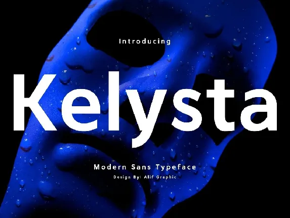 Kelysta font