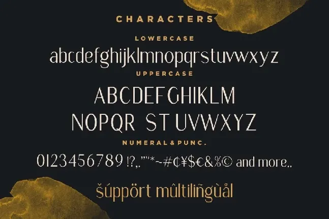 Golden Stanbury Duo font