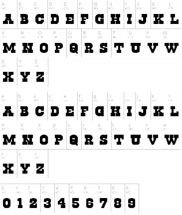 Cowboys font