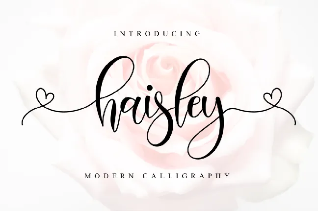 Haisley font