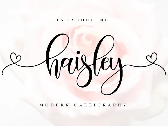 Haisley font