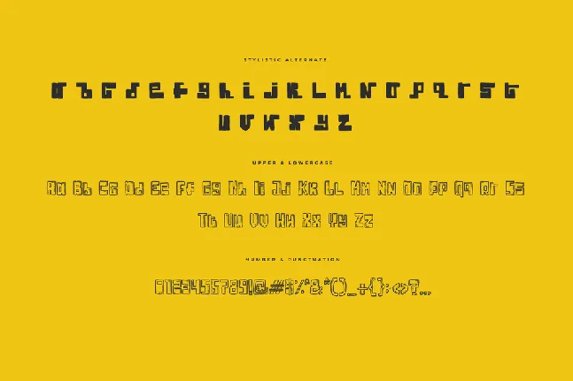 Jakusty font