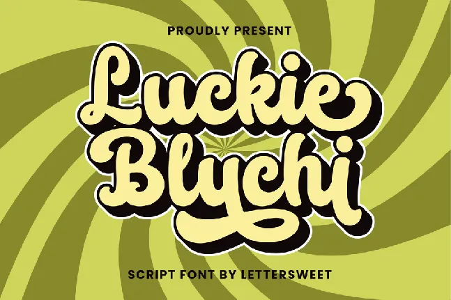 Luckie Bluchi font