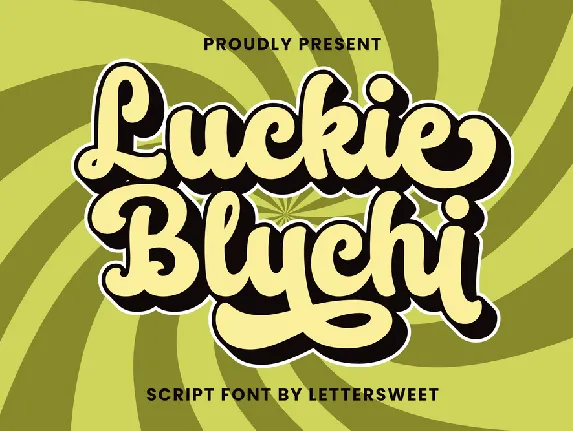 Luckie Bluchi font