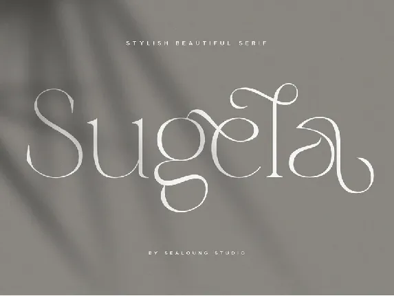 Sugela font