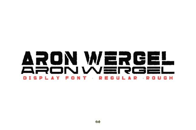 Aron Wergel font