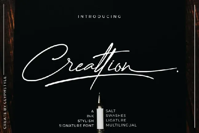 Creattion font