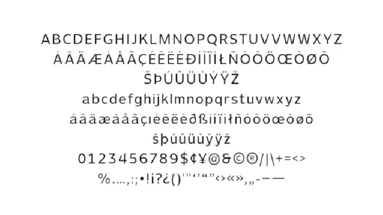 LT Veritas Family font