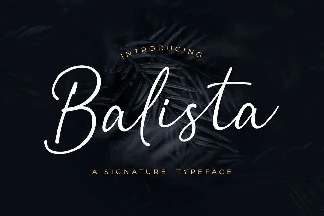 Balista font