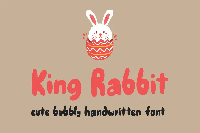 King Rabbit font