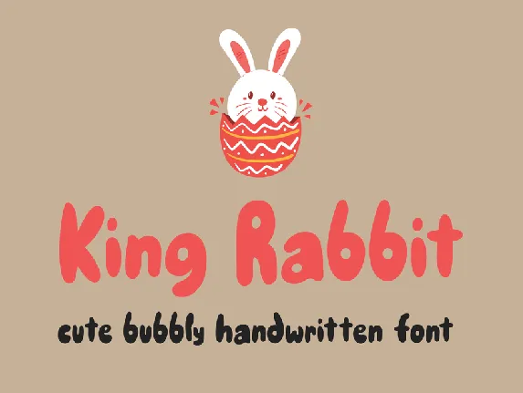 King Rabbit font