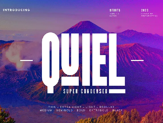 Quiel font