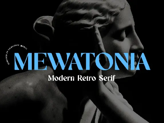 MEWATONIA font