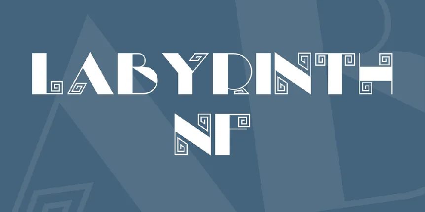 Labyrinth NF font