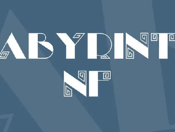 Labyrinth NF font