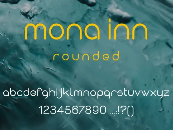 Mona Inn font