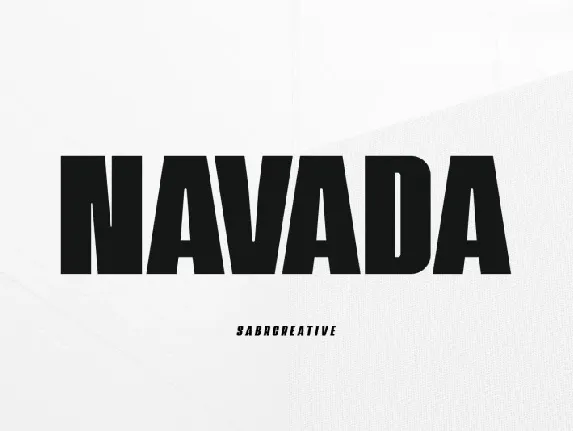 Navada Typeface font