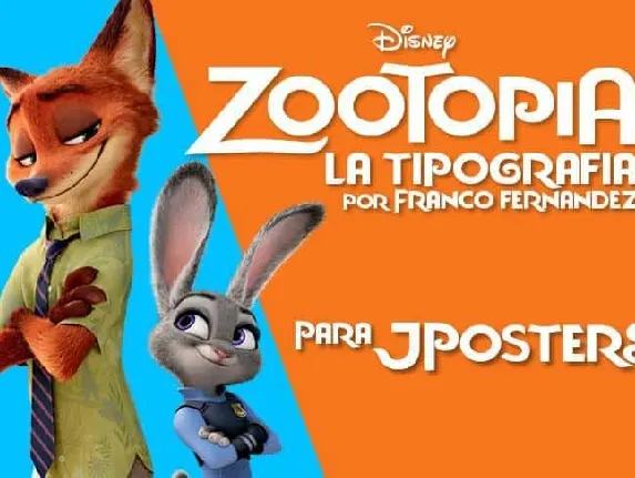 Zootopia JPosters font