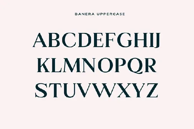 Banera font