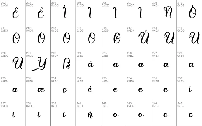 Morrita font