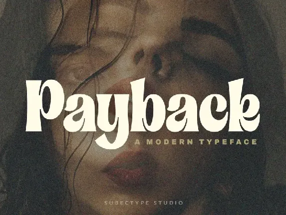 Payback font