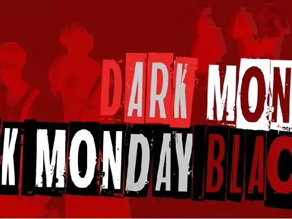 Dark monday font