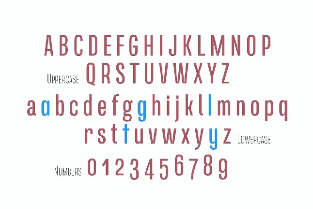 Naratif Condensed font