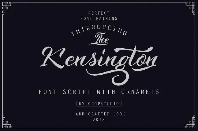 Kensington Calligraphy font