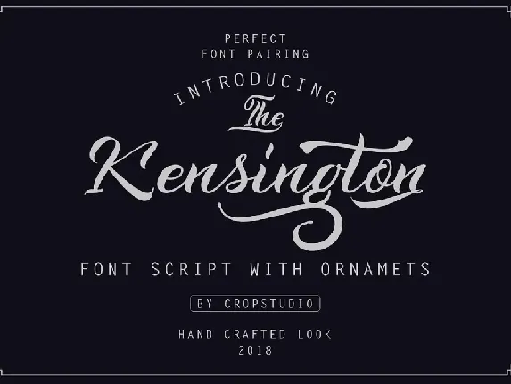 Kensington Calligraphy font