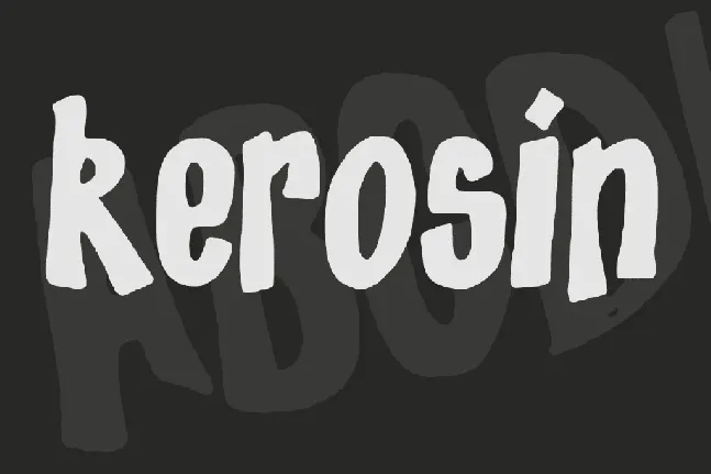 kerosin font