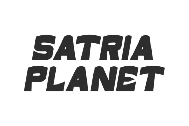 Satria Planet font