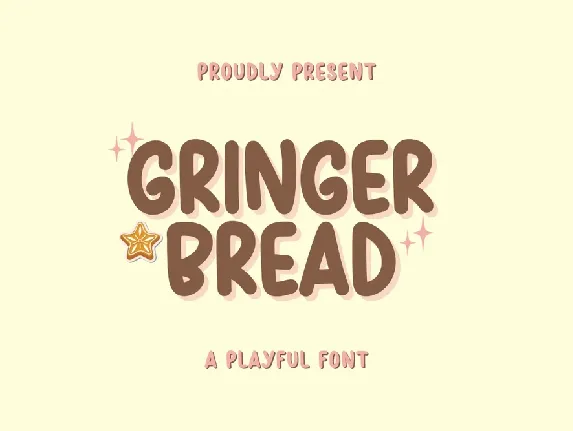 Gringer Bread font