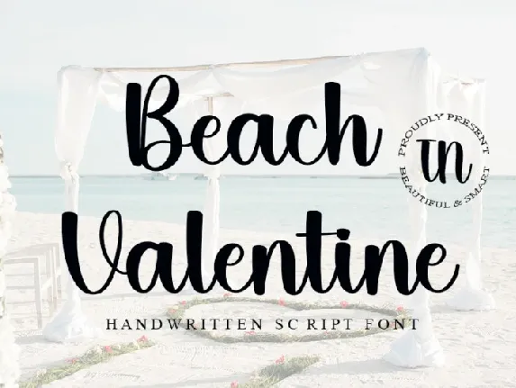 Beach Valentine font