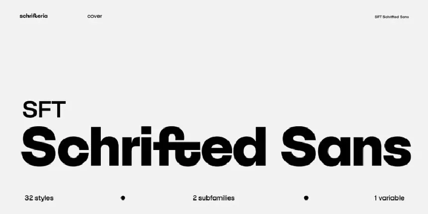 SFT Schrifted Sans Family font