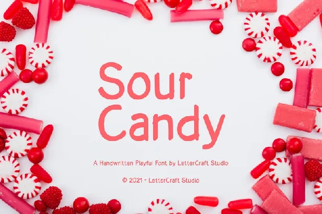 Sour Candy font