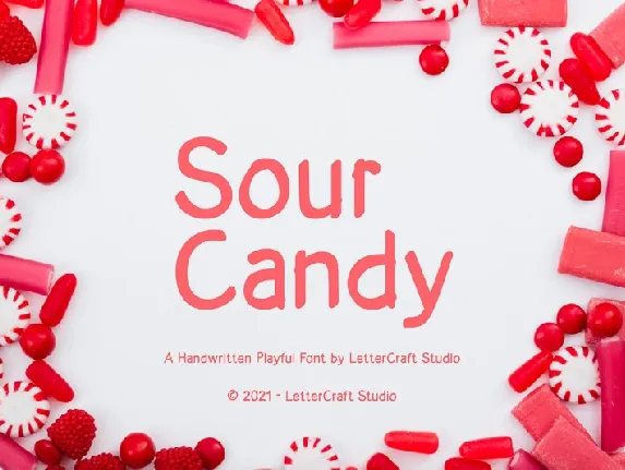 Sour Candy font