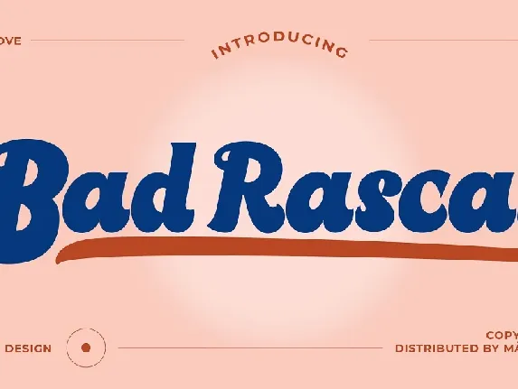 Bad Rascal font