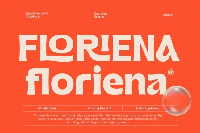 Floriena Only font