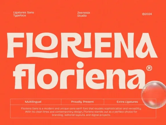 Floriena Only font