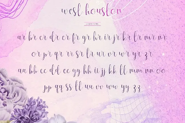 West Houston Demo font