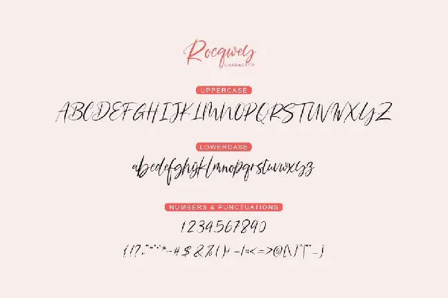 Rocqwey font