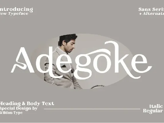 Adegoke Serif font