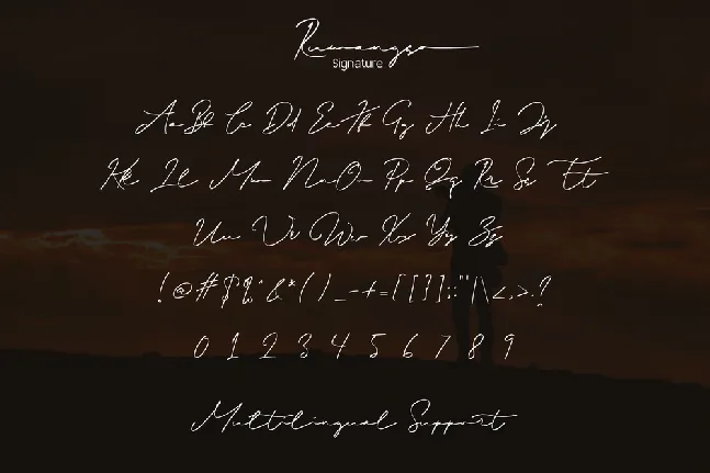 Rumangsa Handwritten font