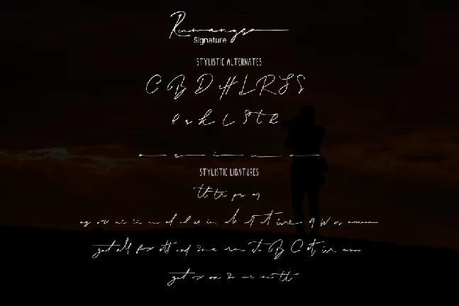 Rumangsa Handwritten font