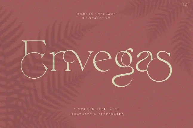 Envegas font